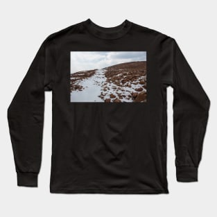 Snow on the Mountainside Long Sleeve T-Shirt